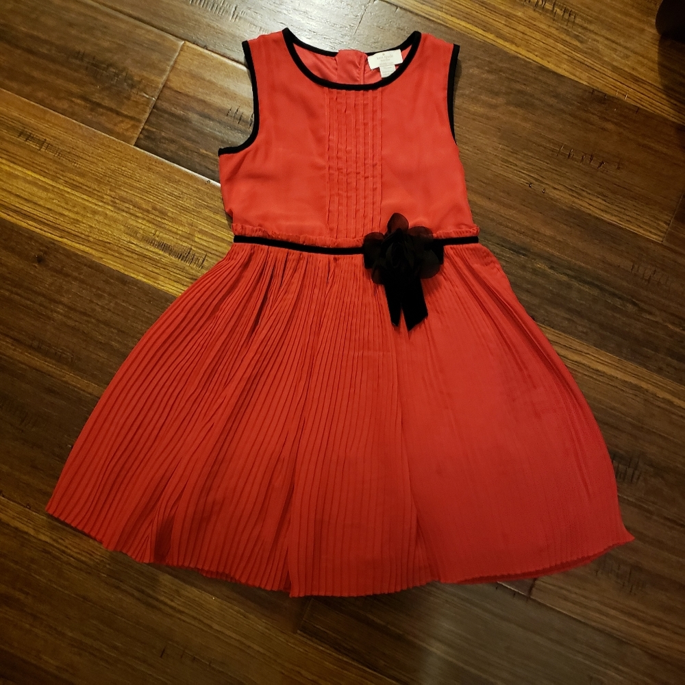 🎉 Host Pick 🎉  Kate Spade Red Holiday Chiffon Dress - 152/12Y - Picture 3 of 7